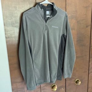 Mens Columbia Quarter Zip Fleece - Small